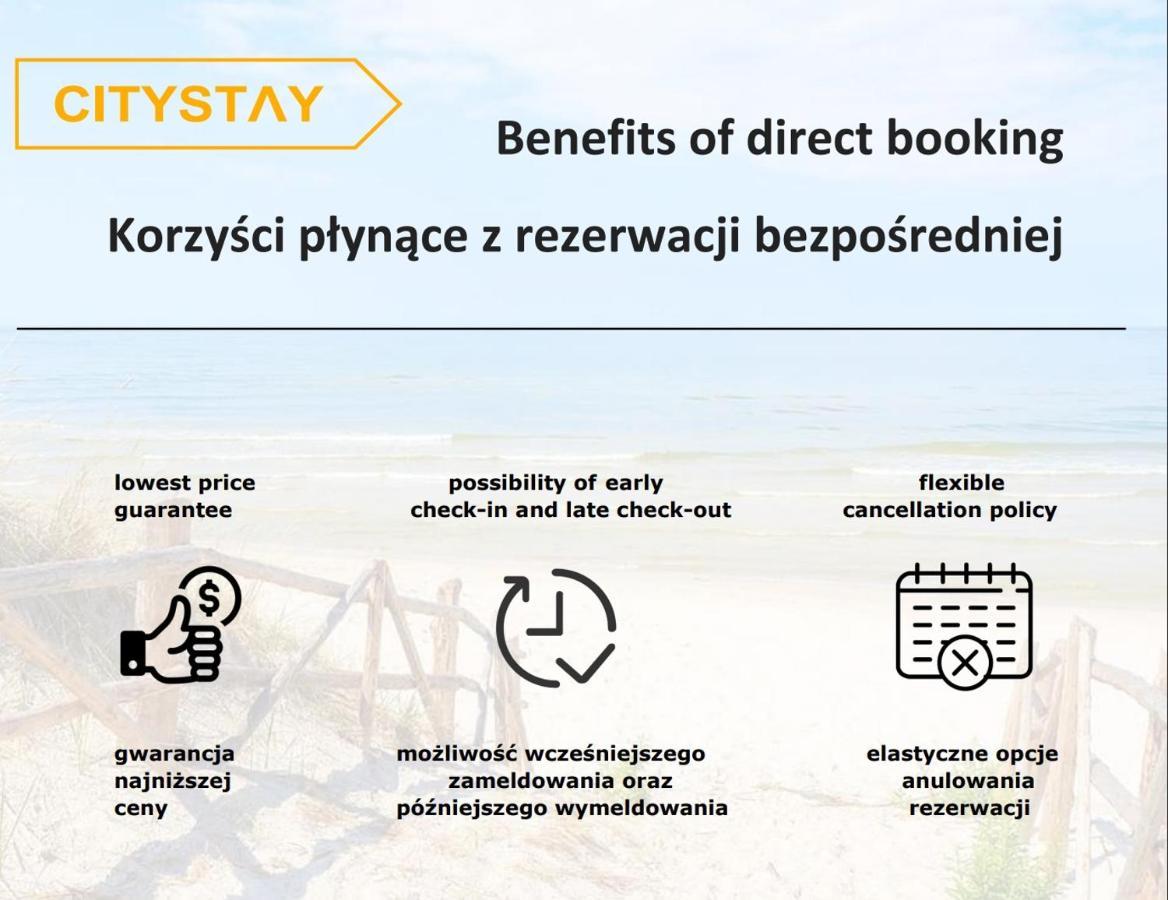 Citystay Abaltica Сопот Экстерьер фото